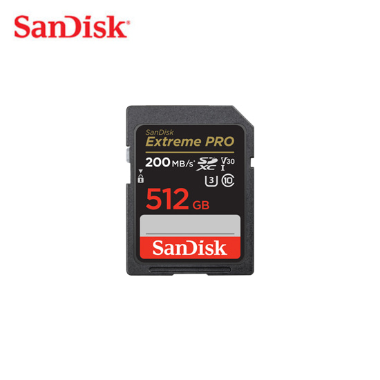 SanDisk Extreme Pro UHS-I SD 512GB